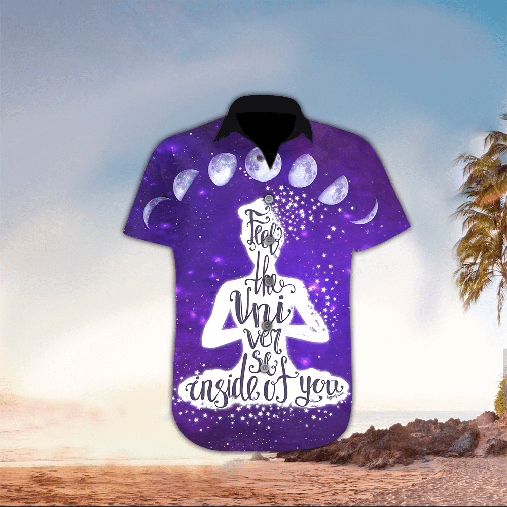 Yoga Aloha Shirt Hawaiian Shirt For Yoga Lovers Shirt for Men and Women