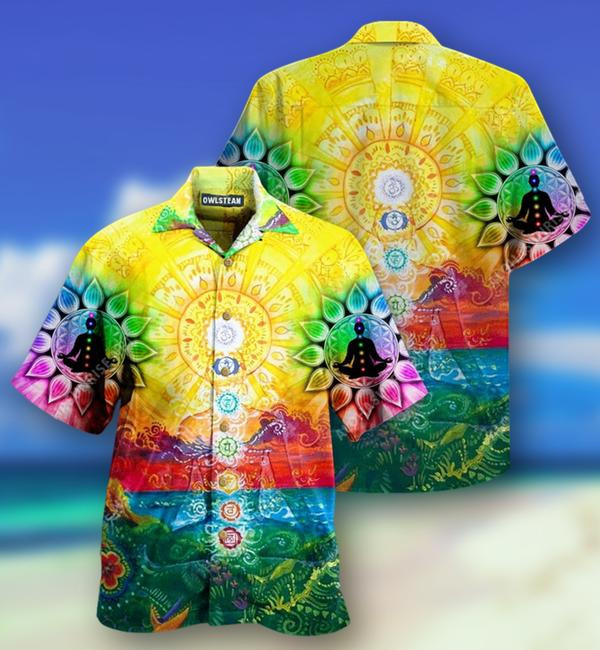 Yoga Close Your Eyes And Open Your Mind Limited - Hawaiian Shirt - Hawaiian Shirt For Men