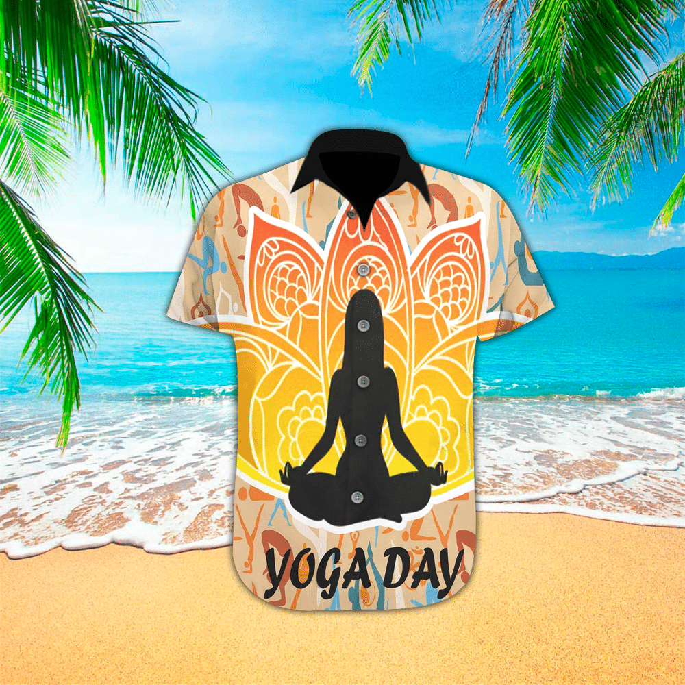 Yoga Hawaiian Shirt Perfect Gift Ideas For Yoga Lover Shirt for Men and Women