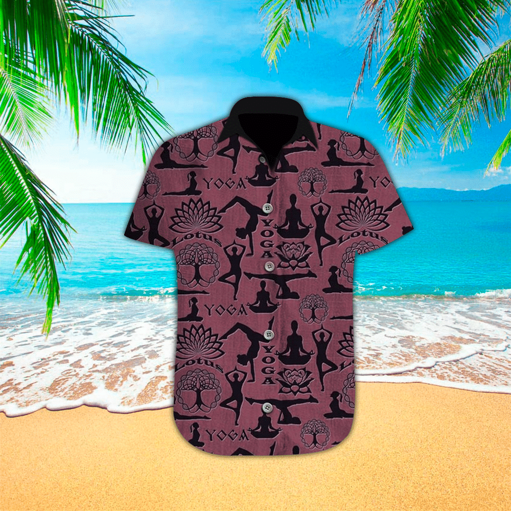 Yoga Hawaiian Shirt Perfect Gift Ideas For Yoga Lover Shirt for Men and Women