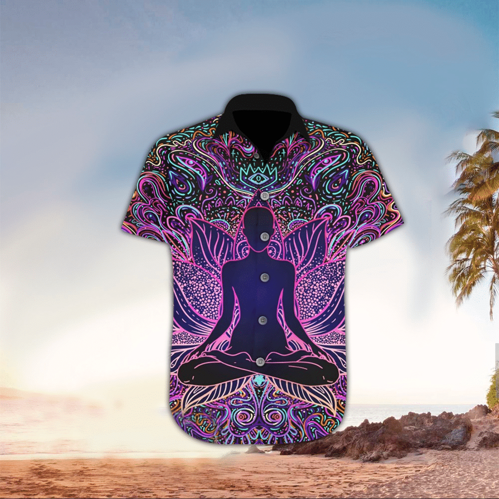 Yoga Hawaiian Shirt Perfect Gift Ideas For Yoga Lover Shirt for Men and Women