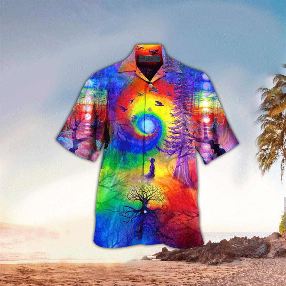 Yoga Terrier Aloha Hawaii Shirt Perfect Hawaiian Shirt For Yoga Lover Shirt for Men and Women