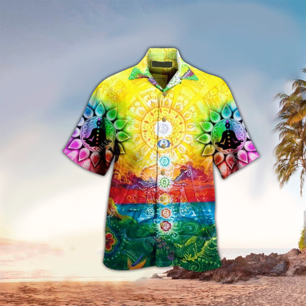 Yoga Terrier Aloha Hawaii Shirt Perfect Hawaiian Shirt For Yoga Lover Shirt for Men and Women