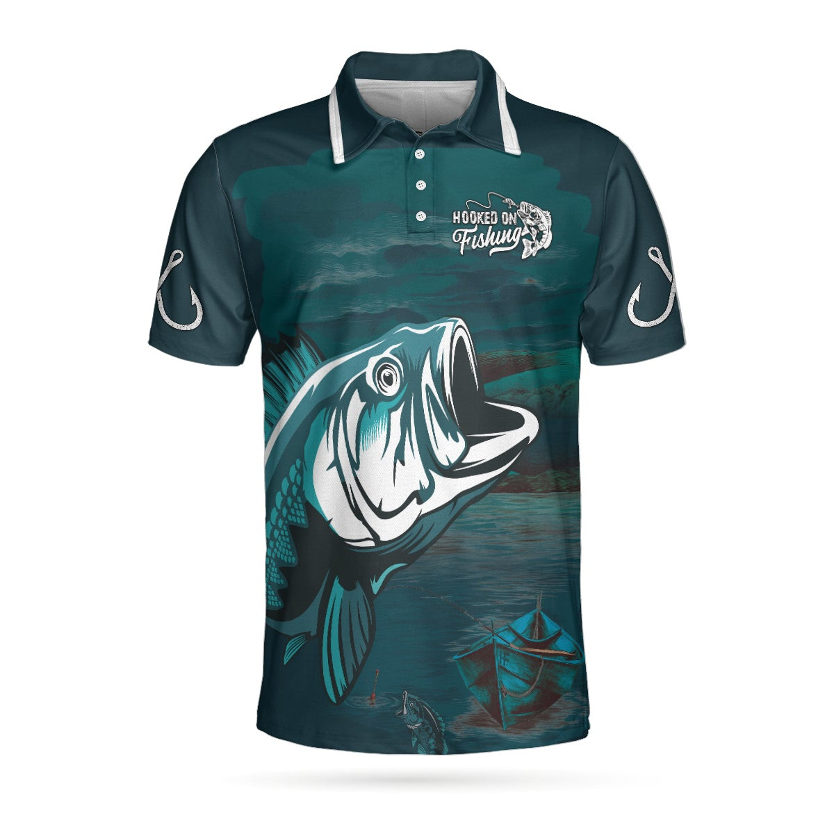 You Are Fishing Too Close To My Spot Polo Shirt Hooked On Fishing Polo Shirt Best Fishing Shirt For Men