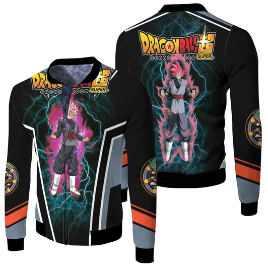 Zamasu Super Saiyan Rose Dragonball Super Fleece Bomber Jacket