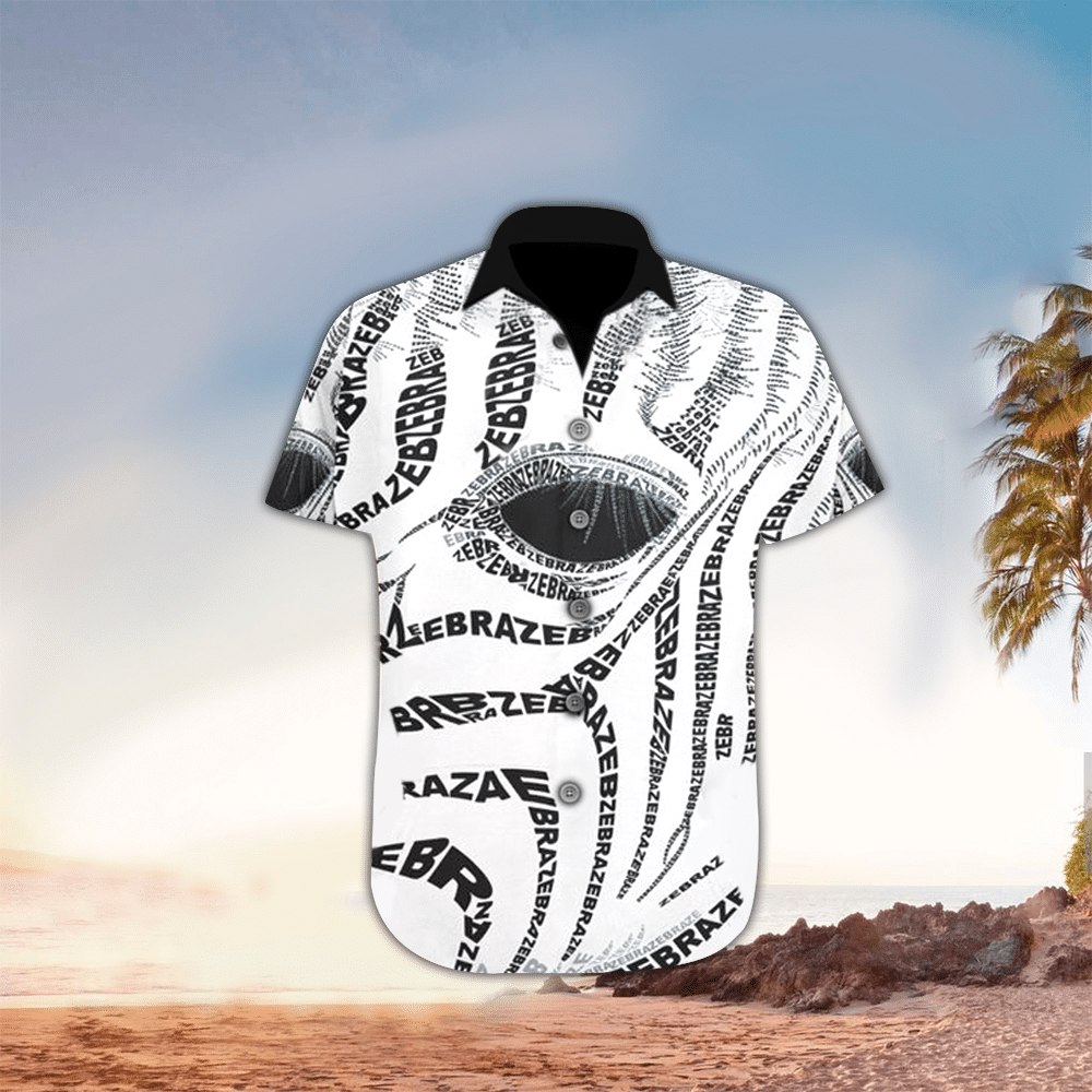 Zebra Aloha Hawaii Shirt Perfect Hawaiian Shirt For Zebra Lover Shirt for Men and Women