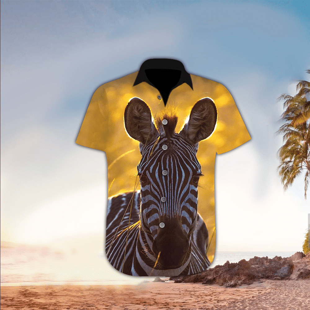 Zebra Shirt Zebra Hawaiian Shirt For Zebra Lovers Shirt for Men and Women