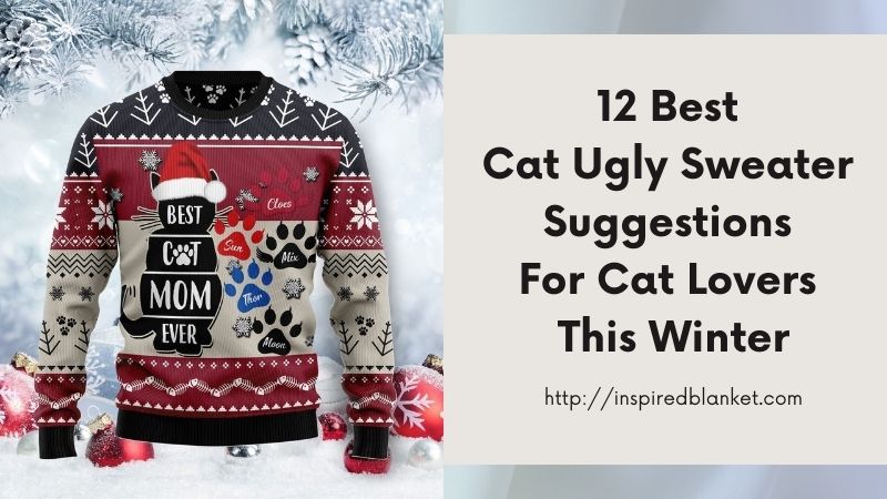 12 Best Cat Ugly Sweater Suggestions For Cat Lovers This Winter