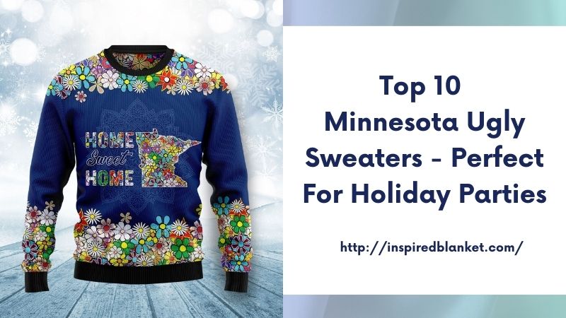 Top 10 Minnesota Ugly Sweaters - Perfect for Holiday Parties