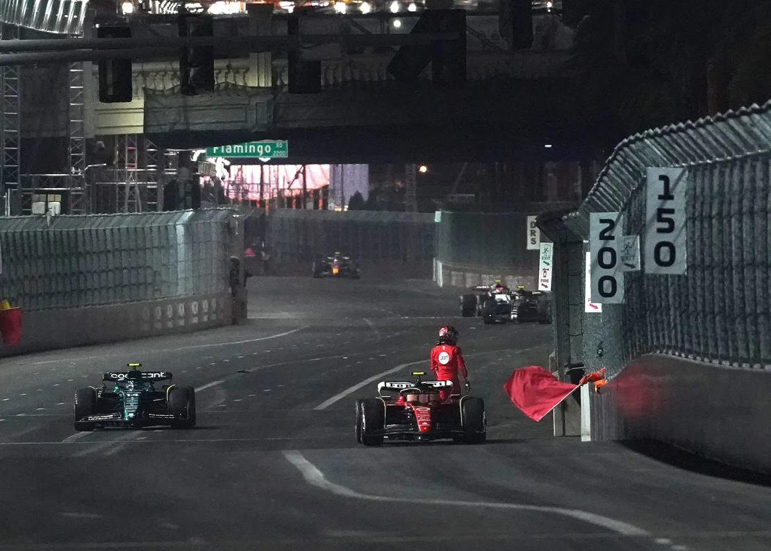 Las Vegas Grand Prix Practice Halted Due to Manhole Cover Failure