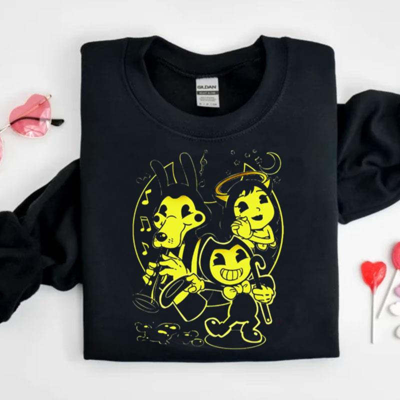 Bendy Boris And Alice Angel Shirts