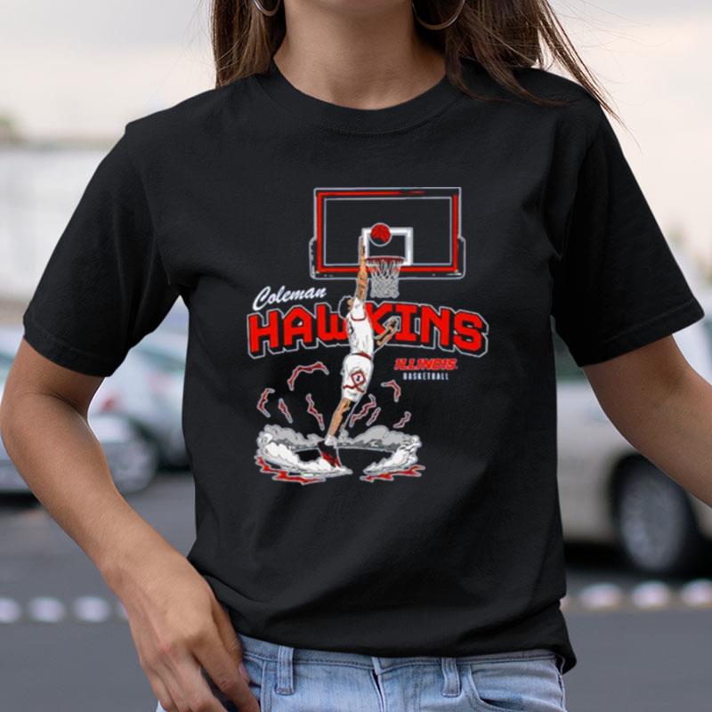 Coleman Hawkins Illinois Basketball Shirts