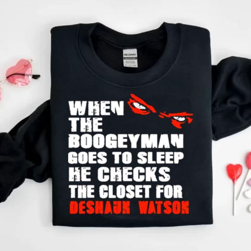 Deshaun Watson Boogeyman Cleveland Football Fan Shirts