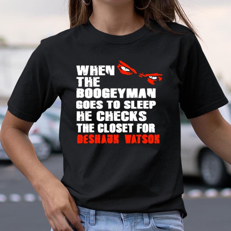 Deshaun Watson Boogeyman Cleveland Football Fan Shirts