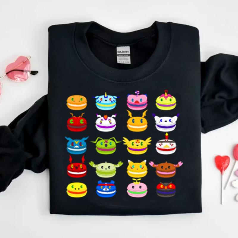 Desserts Funny Digimon Shirts