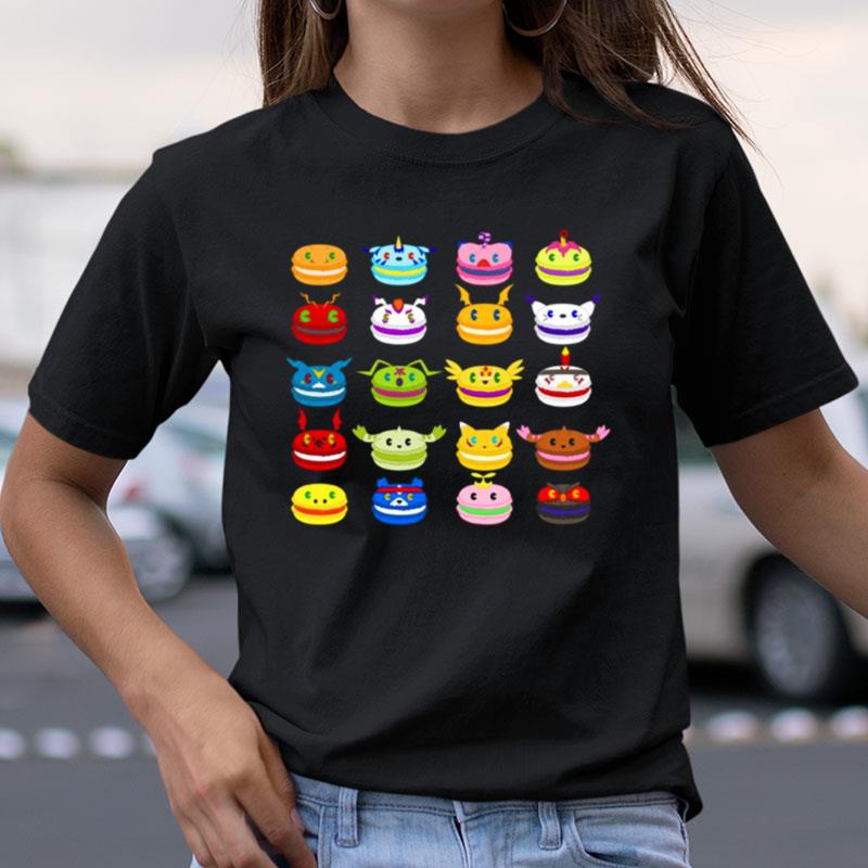 Desserts Funny Digimon Shirts