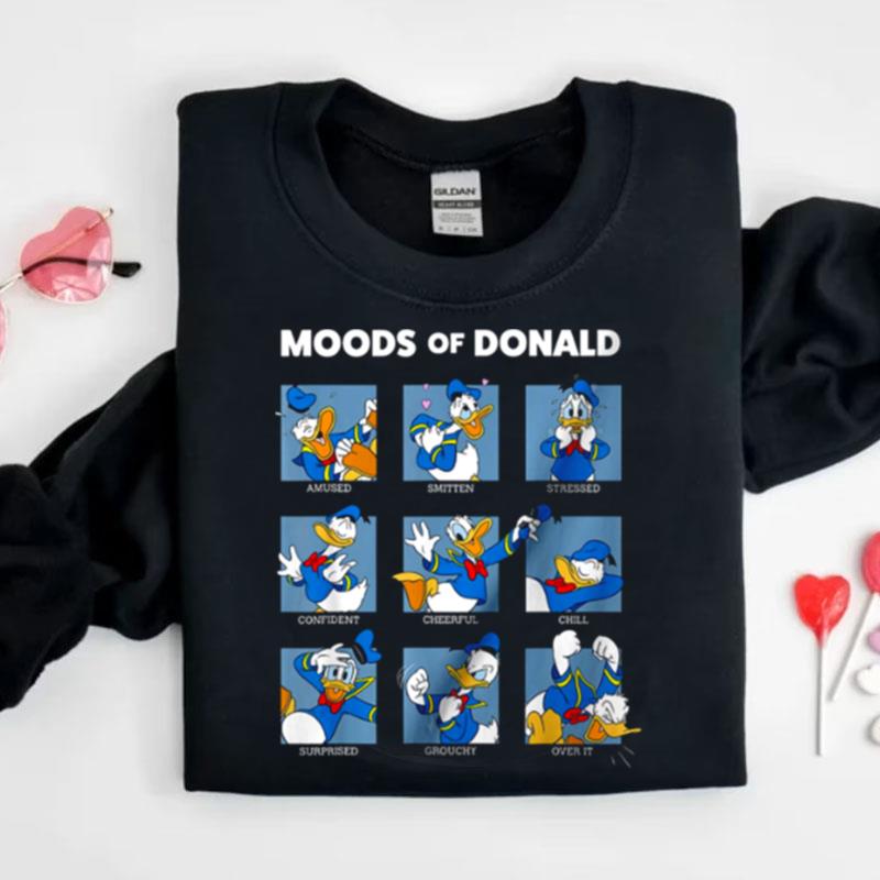 Disney Moods Of Donald Duck Shirts
