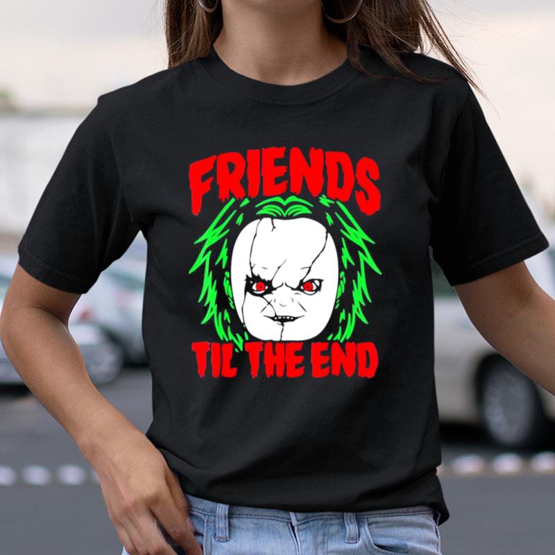 Friends Till The End Lazy Halloween Costume Horror Movie Shirts