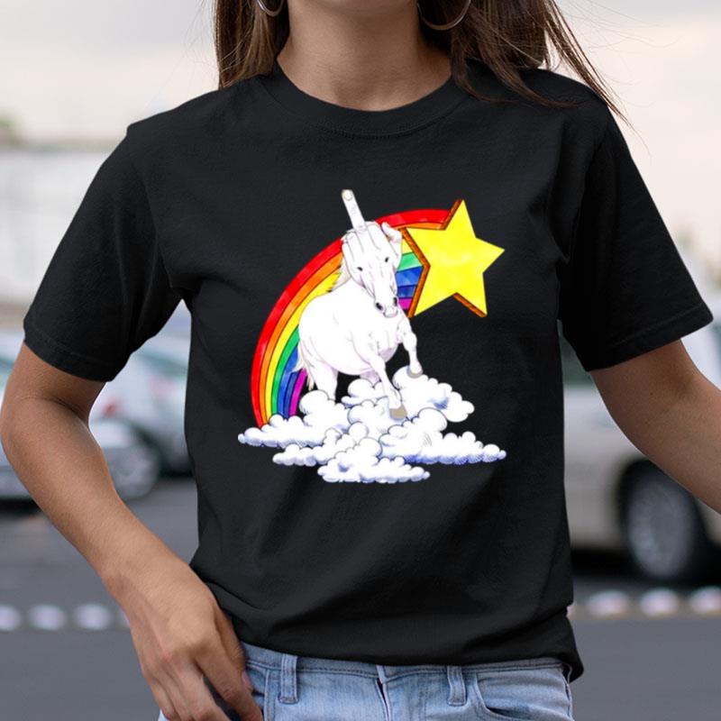 Fuck Unicorn Rainbow Shirts