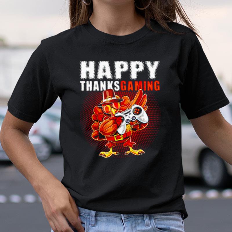 Gamer Turkey Happy Thanksgiving Shirts