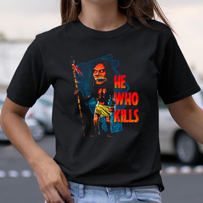 He Who Kills Zuni Doll Shirts