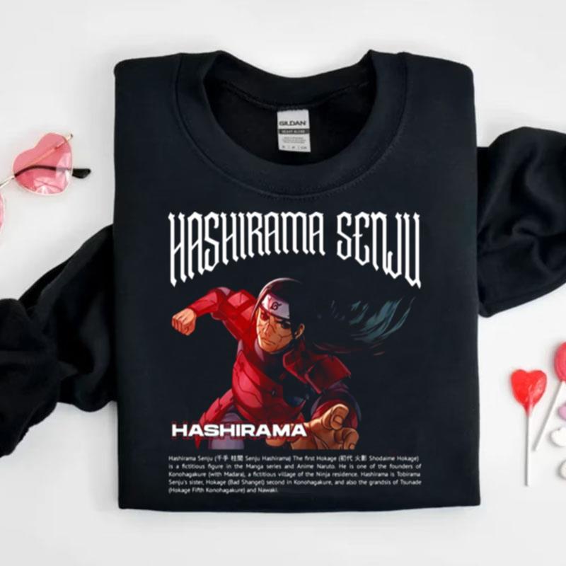 Immotal Warrior Hashirama Senju Naruto Shippuden Shirts