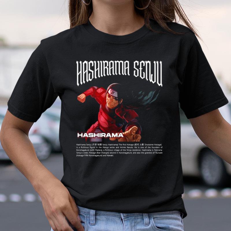 Immotal Warrior Hashirama Senju Naruto Shippuden Shirts