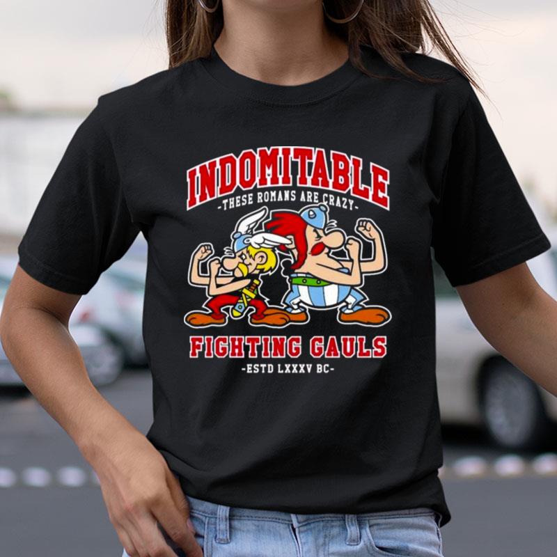 Indomitable Fighting Gauls French Comic Book College Shirts