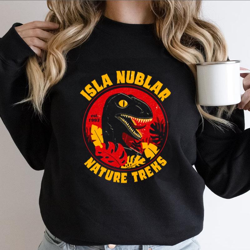Isla Nublar Nature Treks Est 1993 Jurassic Park Vintage Shirts