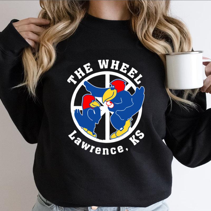 Kansas Jayhawks The Wheel Lawrence Ks Shirts