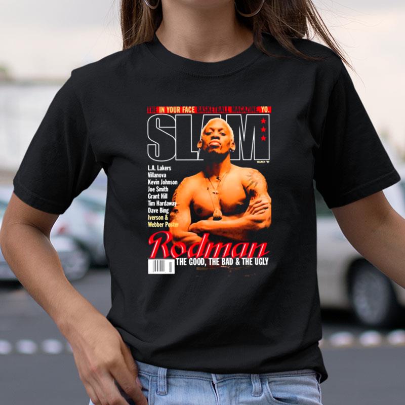 Magazine Cover Style Dennis Rodman Shirts