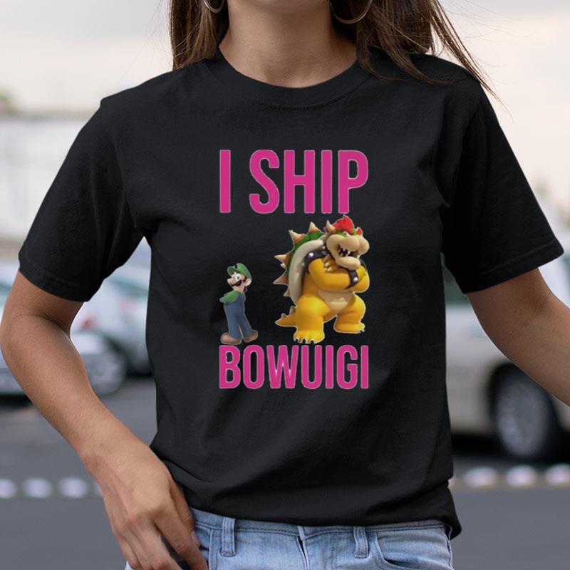 Mario I Ship Bowuigi Shirts