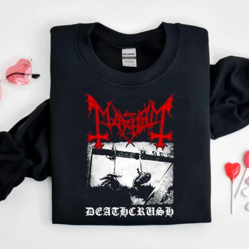 Mayhem Deathcrush Black Metal Band Shirts