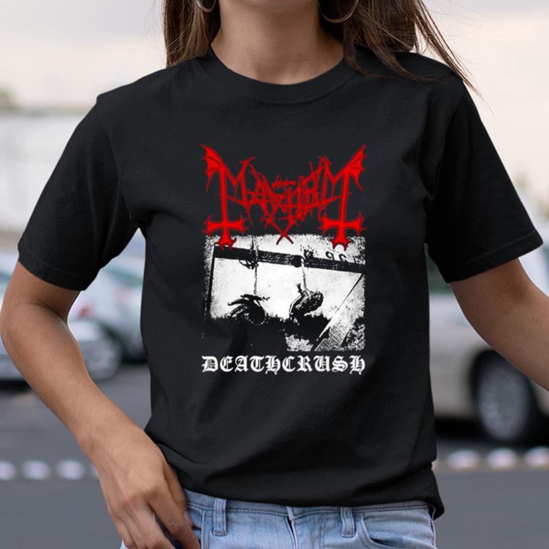 Mayhem Deathcrush Black Metal Band Shirts