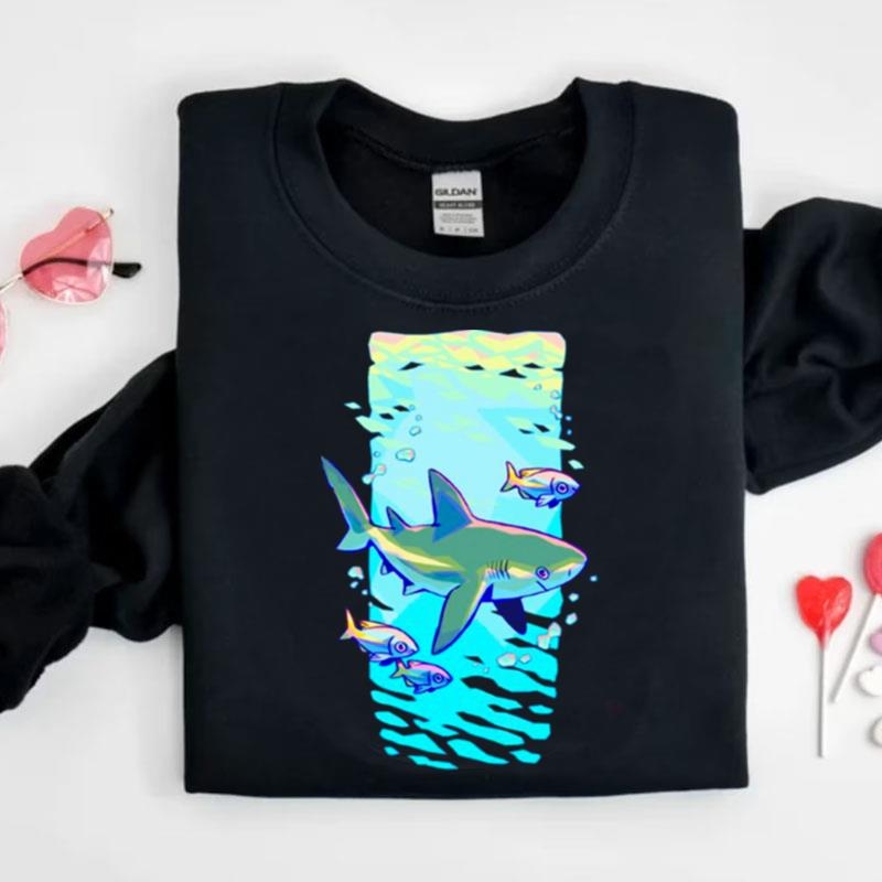 Mr Snout Anatomy Shark Design Shirts
