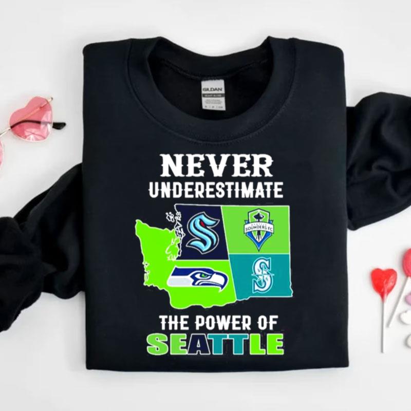 Never Underestimate The Power Of Seattle Seahawks Forever Seahawk Shirts