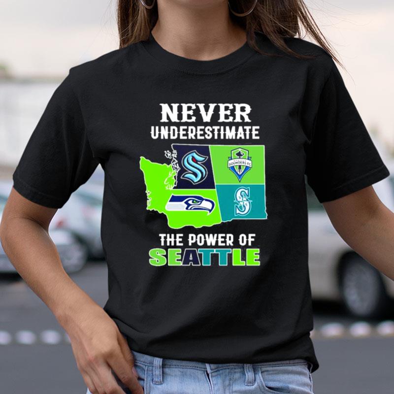 Never Underestimate The Power Of Seattle Seahawks Forever Seahawk Shirts