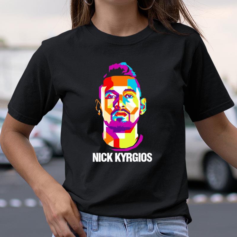 Nick Kyrgios Tennis Vector Shirts