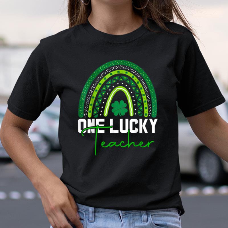 One Lucky Shamrock Teacher St Patrick's Day Shirts