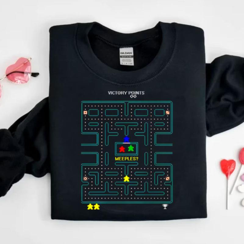 Pacmeeple Board Game Pacman Game Shirts