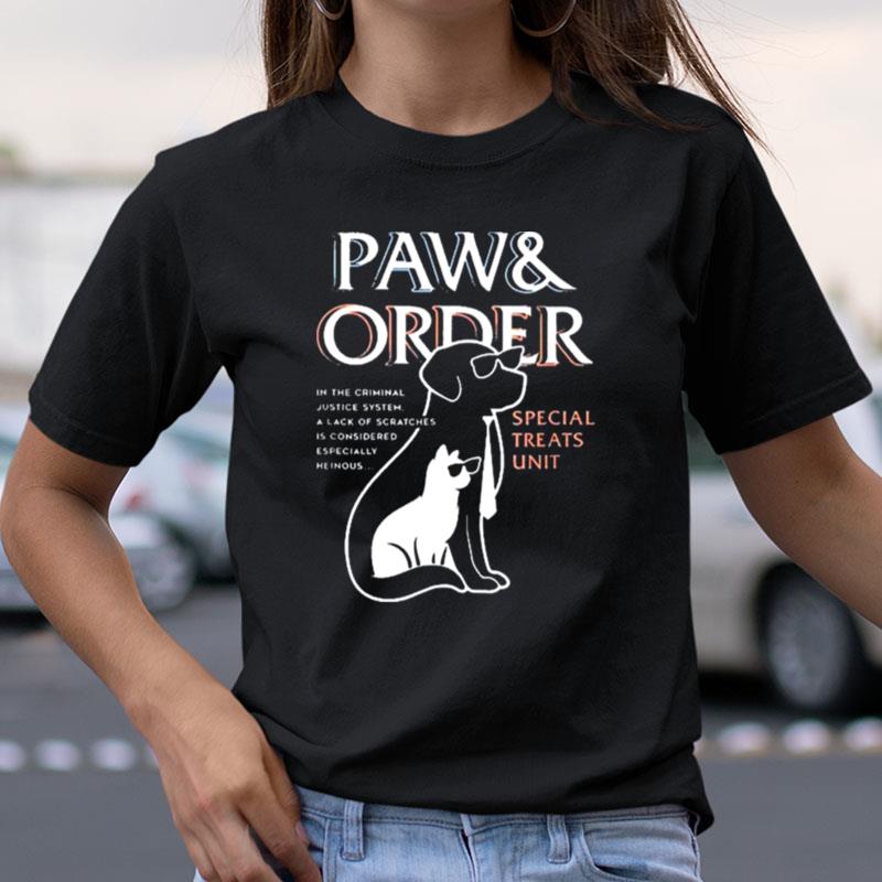 Paw And Order Special Feline Unit Pets Training Dog And Cat Shirts