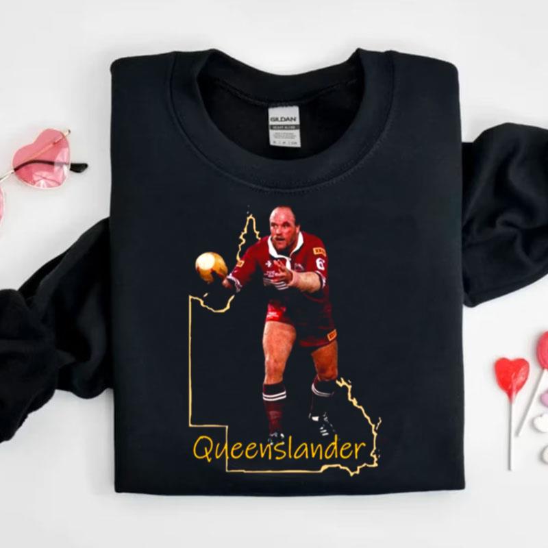 Queenslander Rugby Player Shirts