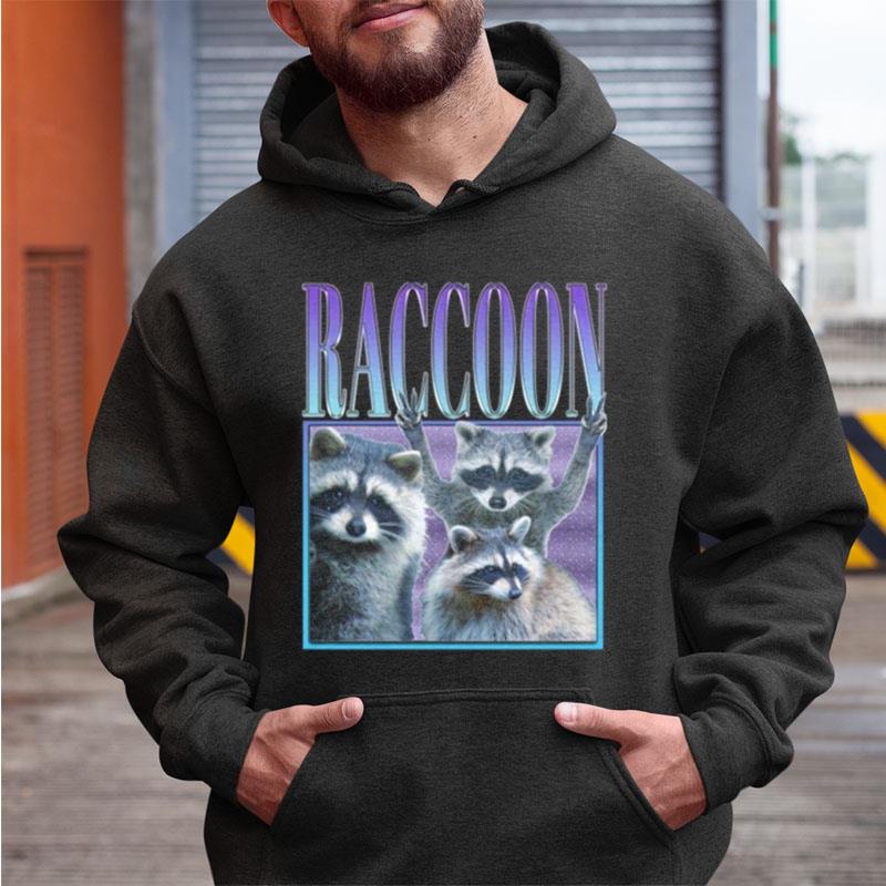 Raccoon Hip Hop Style 90S Shirts