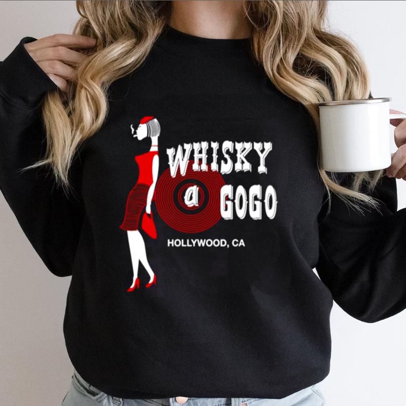 Rare Whiskey A Go Go 80S Hollywood California Rock And Roll Shirts