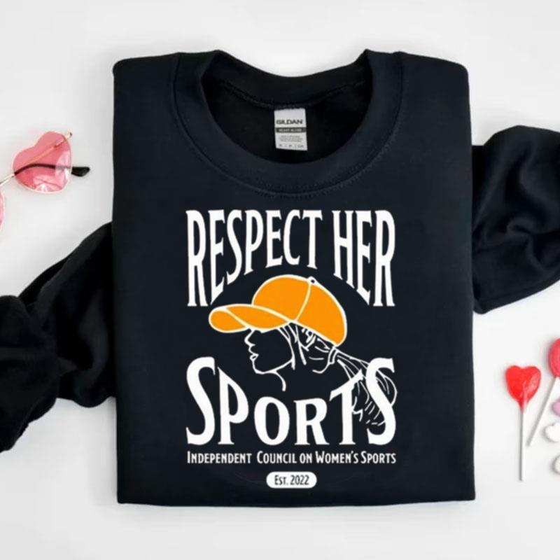 Respect Her Sports Independent Council On Women's Sports New Shirts