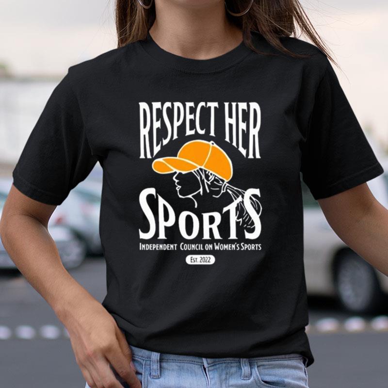 Respect Her Sports Independent Council On Women's Sports New Shirts