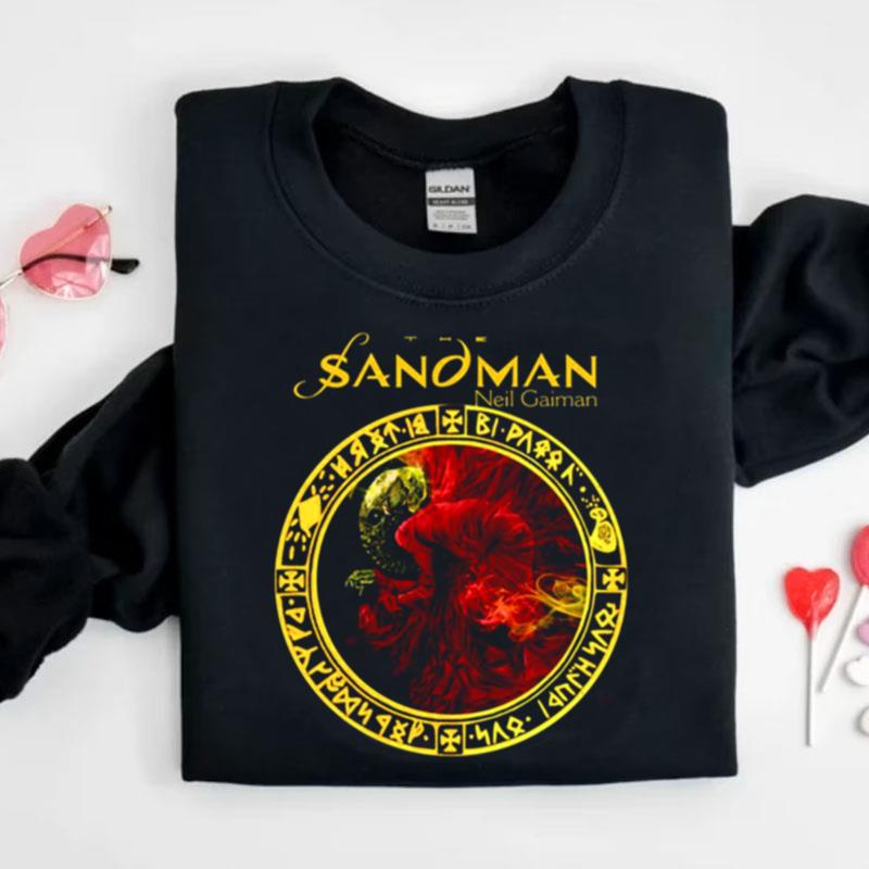 Sandman Neil Gaiman Vintage Retro Shirts