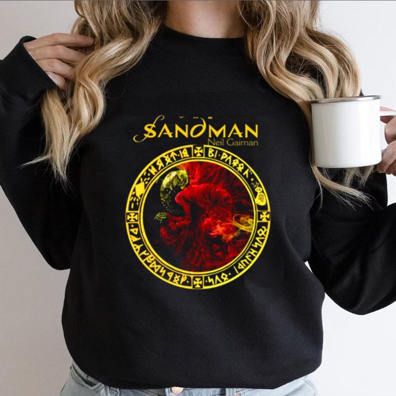 Sandman Neil Gaiman Vintage Retro Shirts