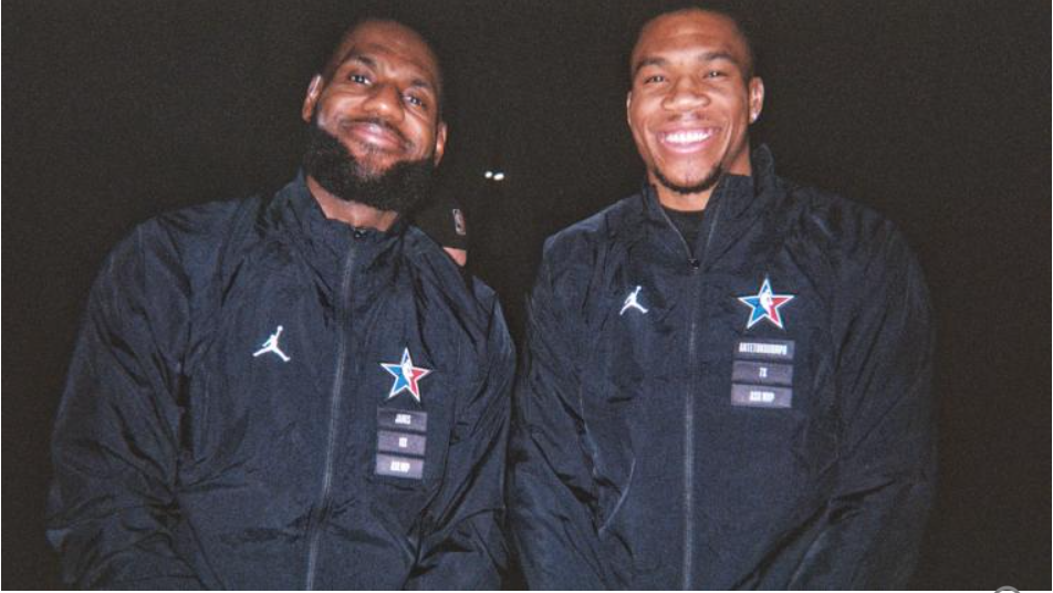 LeBron James and Giannis Antetokounmpo Top Third Fan Vote Results as 2024 NBA All-Star Game Approaches