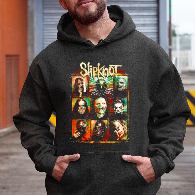Slipknot Vintage Retro Music Band Halloween Shirts